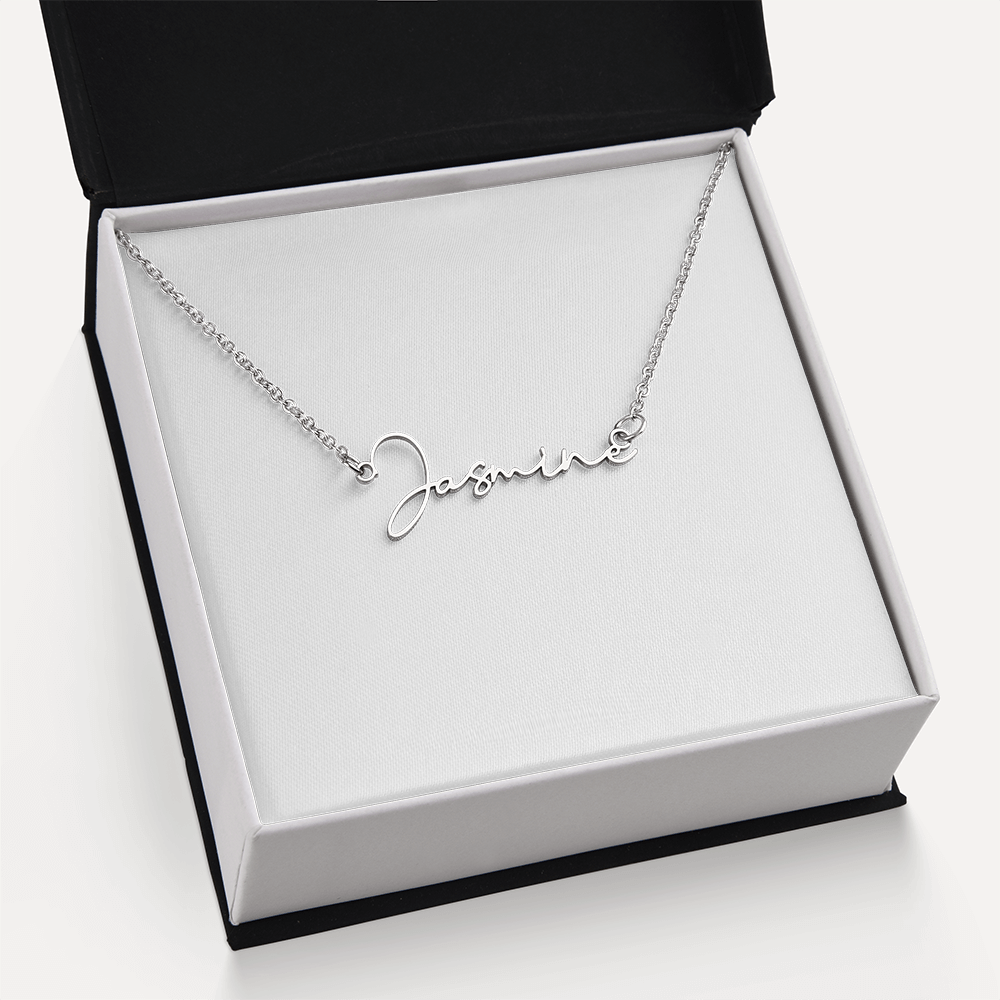 Signature Name Necklace – Dan Phillips